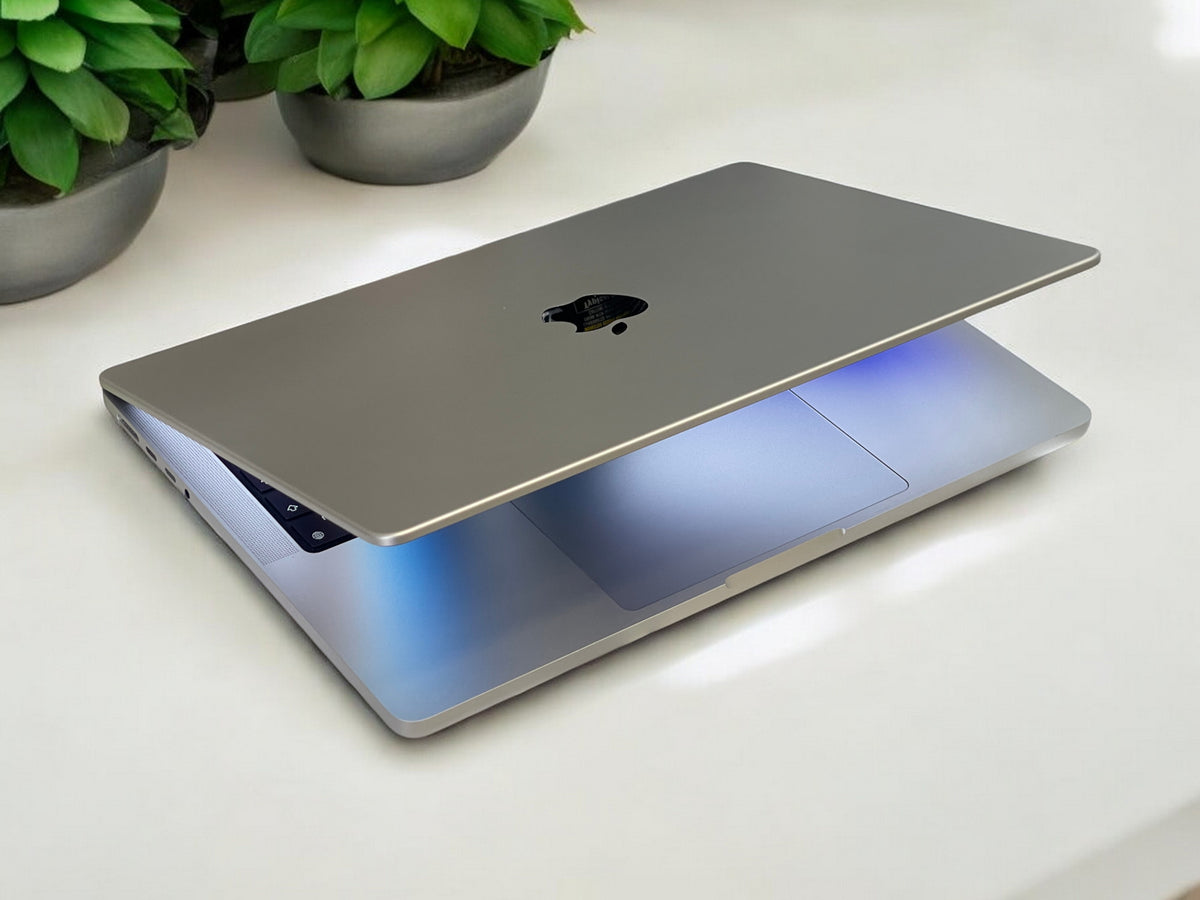 2021 Apple MacBook Pro 14-Inch M1 Pro 10-Core CPU, 16-Core GPU (16GB Unified RAM, 1TB SSD, Silver) Pre Owned / 3 Month Warranty - Mac Shack