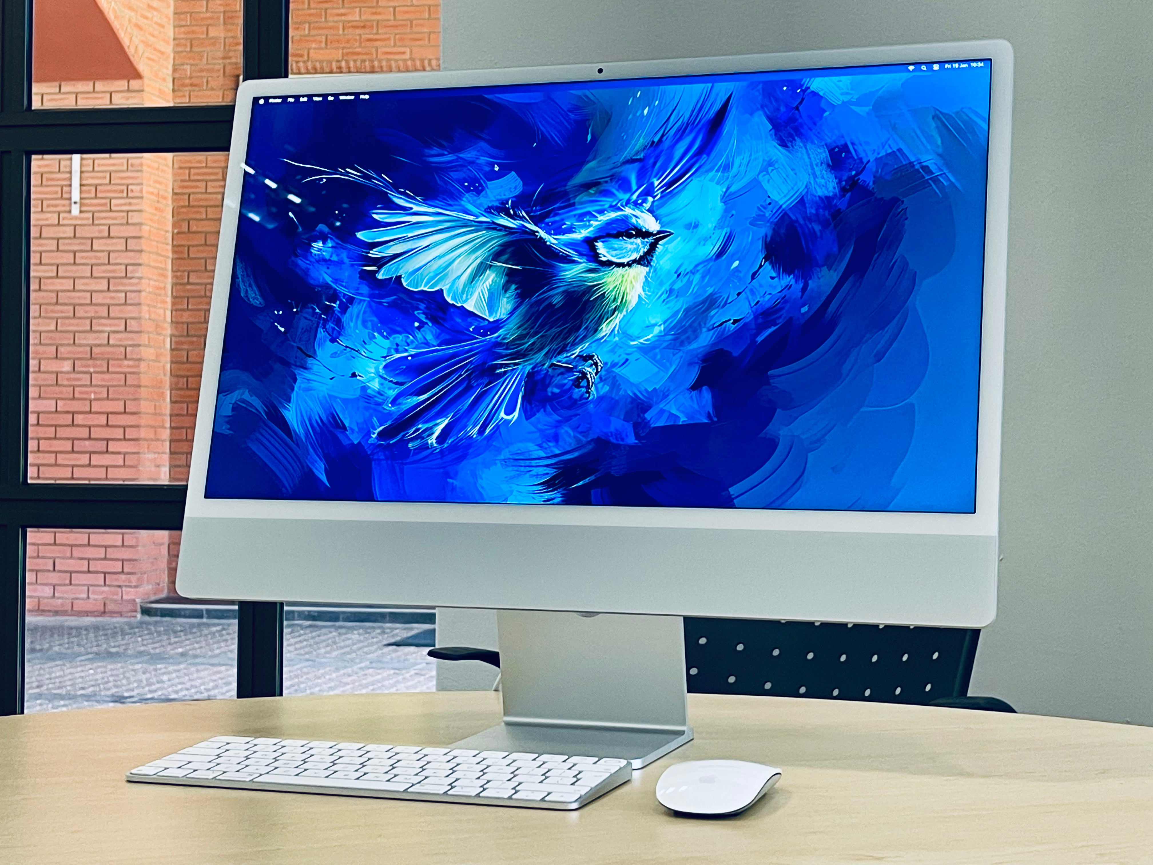 2021 Apple iMac 24-inch M1 8-Core CPU, 8-Core GPU (4.5K Retina, 8GB Unified RAM, 256GB, Silver) - Pre Owned / 3 Month Warranty - Mac Shack
