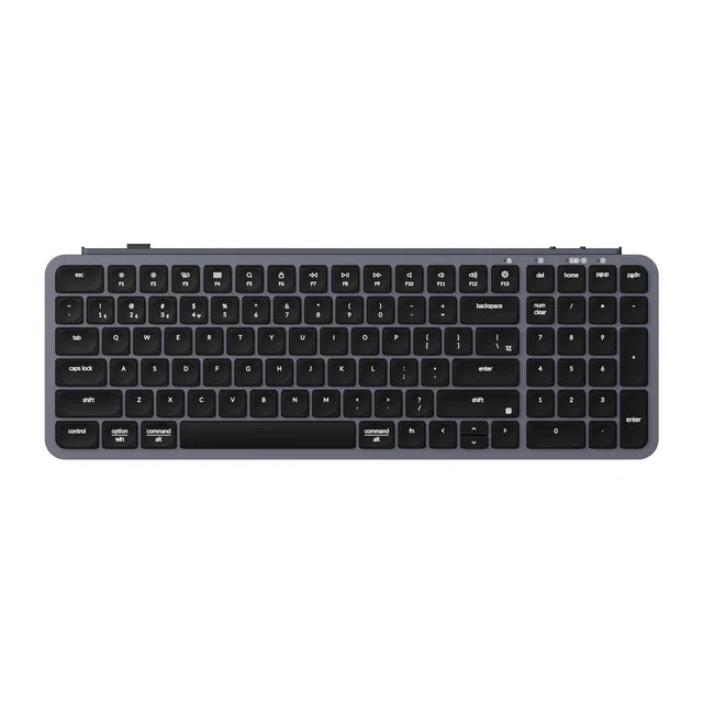 Keychron B2 Pro Ultra Slim Wireless Keyboard (Space Gray) - New