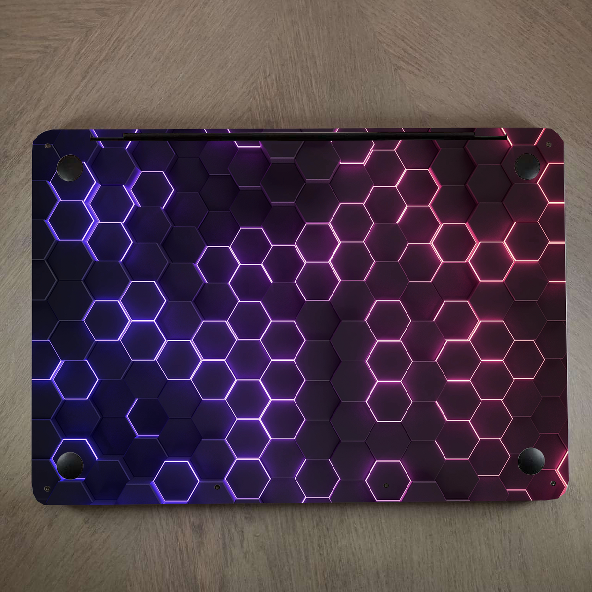 Neon Matrix MacBook Skin