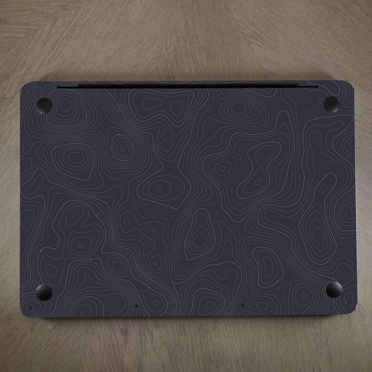Topo Wave MacBook Skin