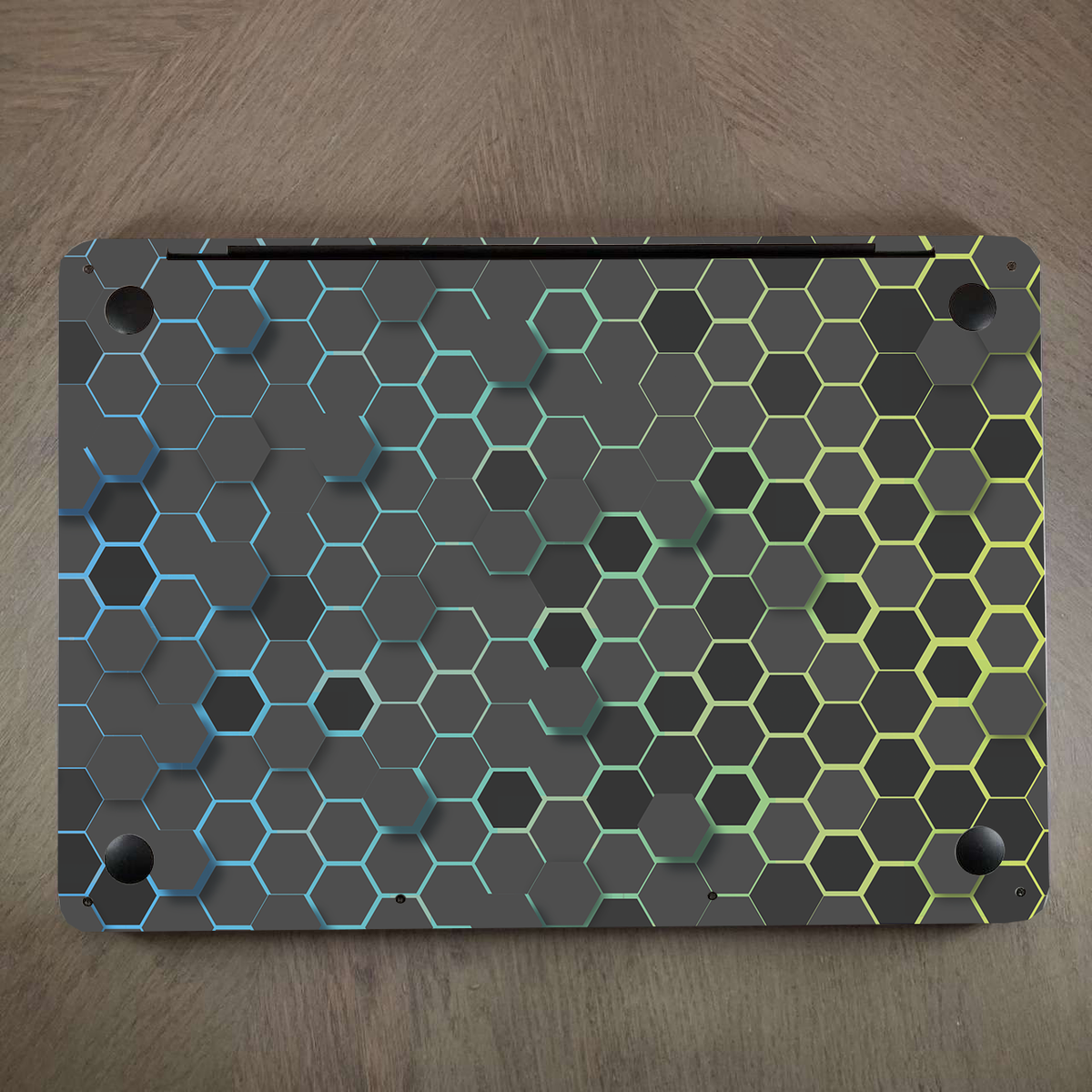 Neon Hive MacBook Skin