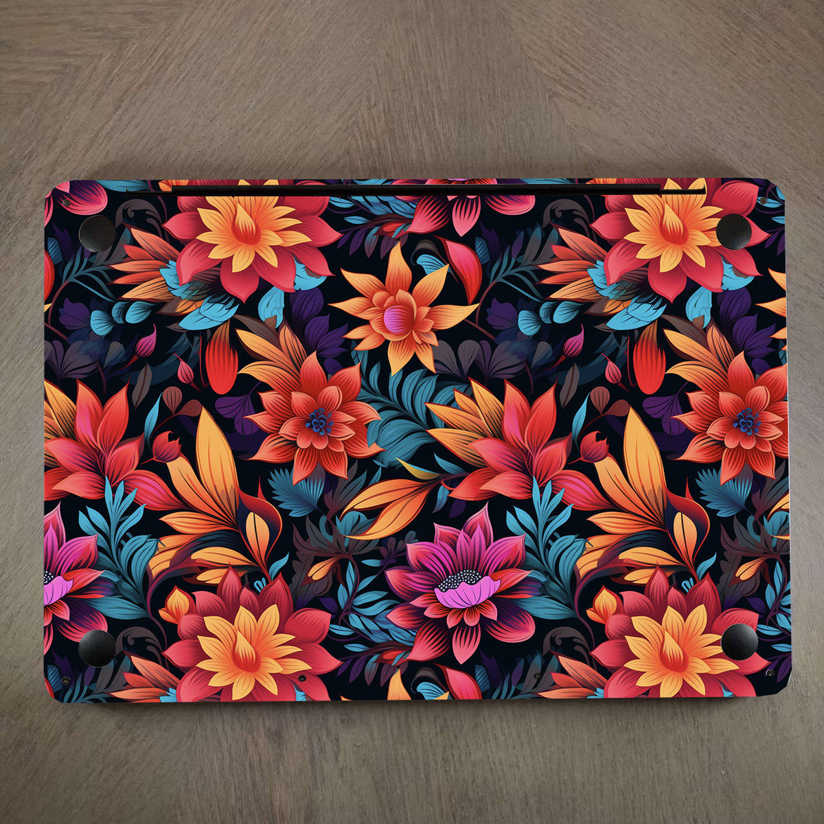 Electric Garden MacBook Skin