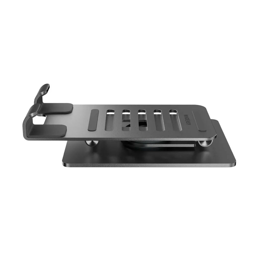 SwitchEasy STAND 360 Rotating Stand for iPhone or iPad - Silver - Mac Shack