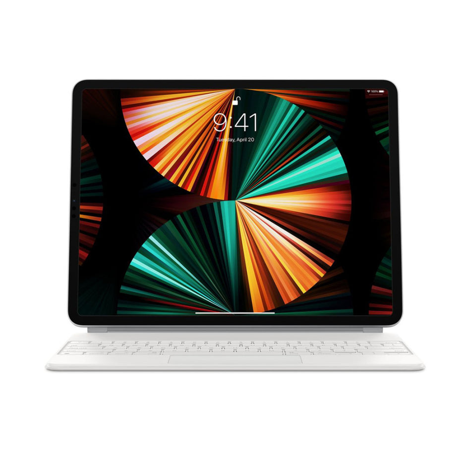 Apple Magic Keyboard for iPad Pro 12.9-inch 2021 (White) - New - Mac Shack