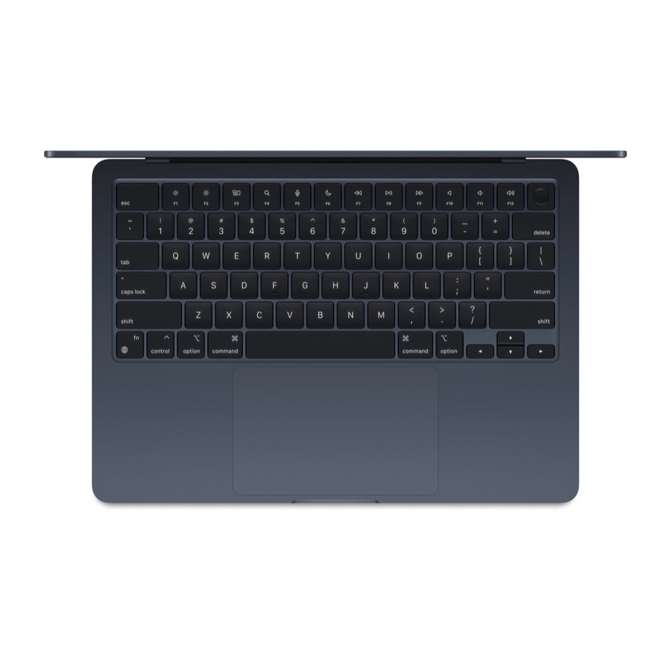 2024 Apple MacBook Air 13-Inch M3 8-Core CPU, 8-Core GPU (8GB Unified RAM, 256GB, Midnight) - New / 1 Year Apple Warranty - Mac Shack