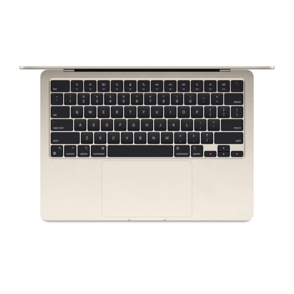 2024 Apple MacBook Air 13-Inch M3 8-Core CPU, 10-Core GPU (8GB Unified RAM, 512GB, Starlight) - New / 1 Year Apple Warranty