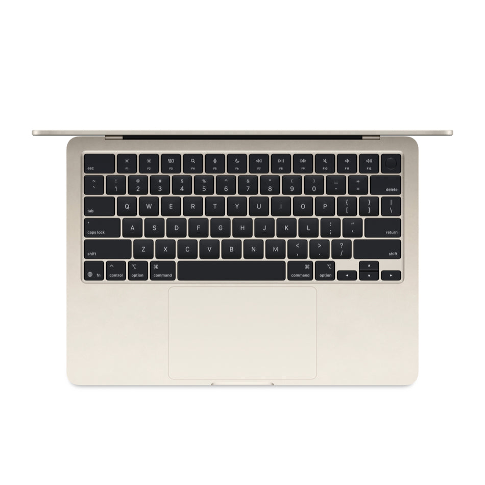 2025 Apple MacBook Air 13-Inch M4 10-Core CPU, 10-Core GPU (16GB Unified RAM, 512GB SSD, Starlight) - New / 1 Year Apple Warranty