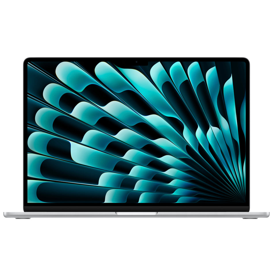 2024 Apple MacBook Air 15-Inch M3 8-Core CPU, 10-Core GPU (8GB Unified RAM, 256GB, Silver) - New / 1 Year Apple Warranty