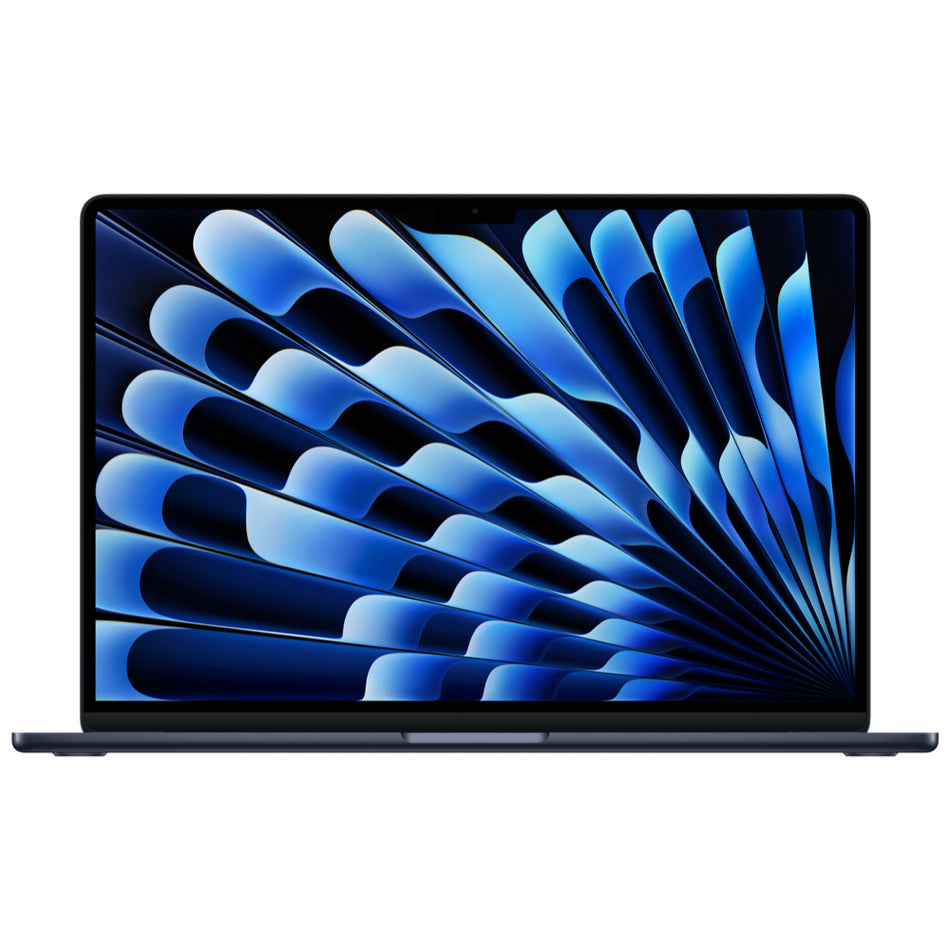 2025 Apple MacBook Air 15-Inch M4 10-Core CPU, 10-Core GPU (24GB Unified RAM, 512GB SSD, Midnight) - New / 3 Year Apple Warranty