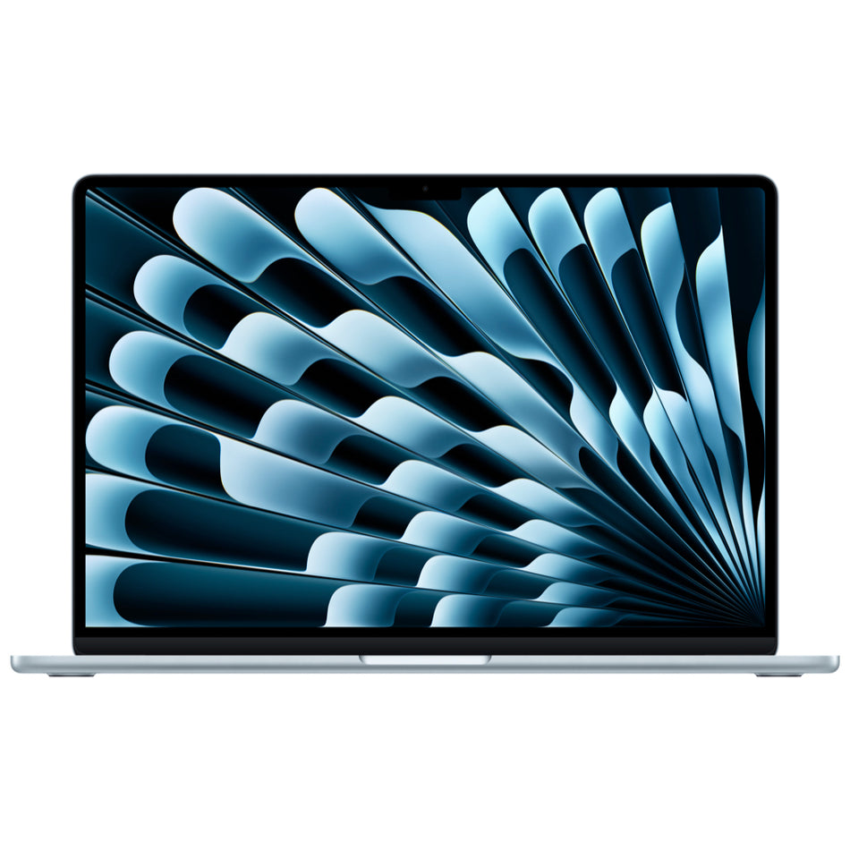 2025 Apple MacBook Air 15-Inch M4 10-Core CPU, 10-Core GPU (16GB Unified RAM, 512GB SSD, Sky Blue) - New / 1 Year Apple Warranty - Mac Shack