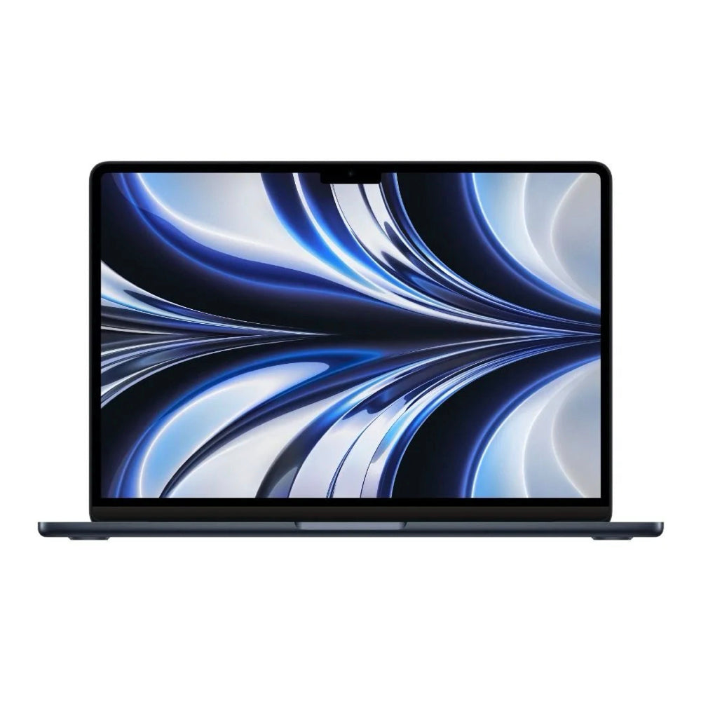 2022 Apple MacBook Air 13-Inch M2 8-Core CPU, 8-Core GPU (8GB Unified RAM, 256GB SSD, Midnight) - New / 1 Year Warranty - Mac Shack