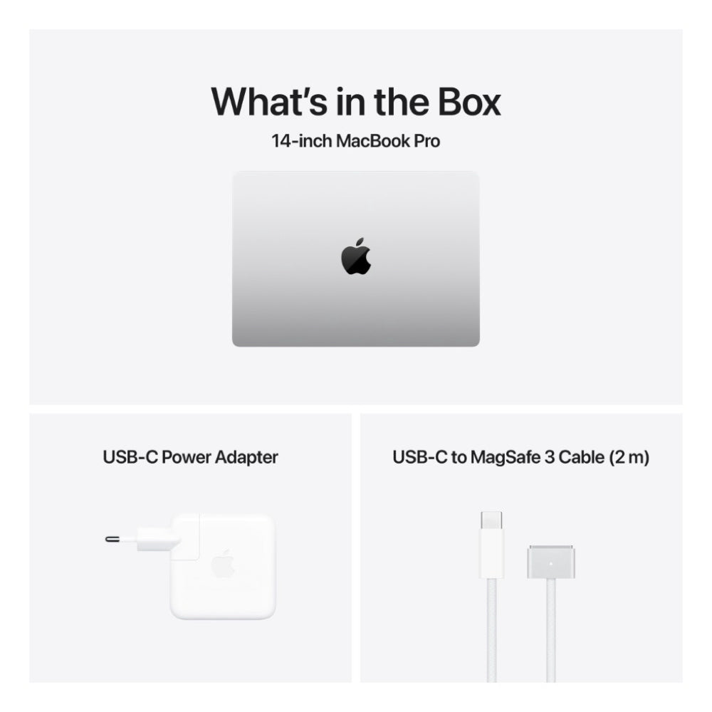 MacBook Pro 14" M4 Pro 24GB 512GB Silver (2024) - New