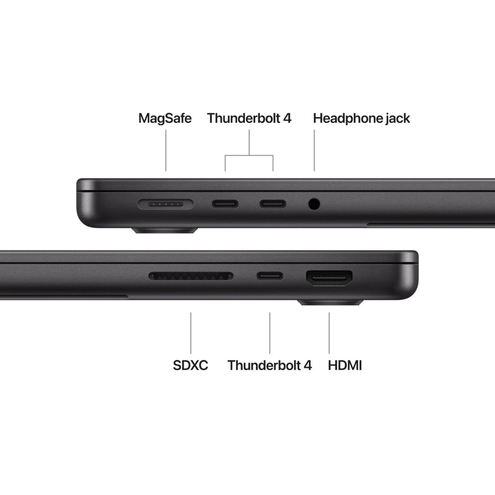 MacBook Pro 14" M4 Pro 24GB 512GB Space Black (2024), view 3