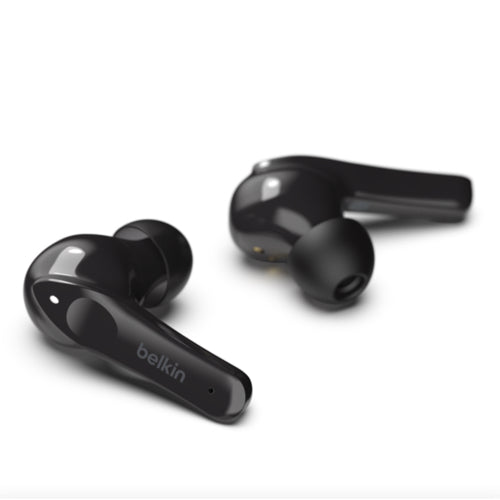 Belkin SoundForm Move Plus True Wireless Earbuds - Black - Mac Shack