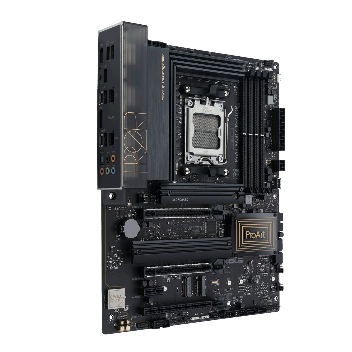 ASUS Content Creator Workstation PC MICHELANGELO 4.4Ghz AMD Ryzen 9 9900X AM5 (32GB RAM, 1TB SSD, Asus GeForce RTX 5070) - New - Mac Shack