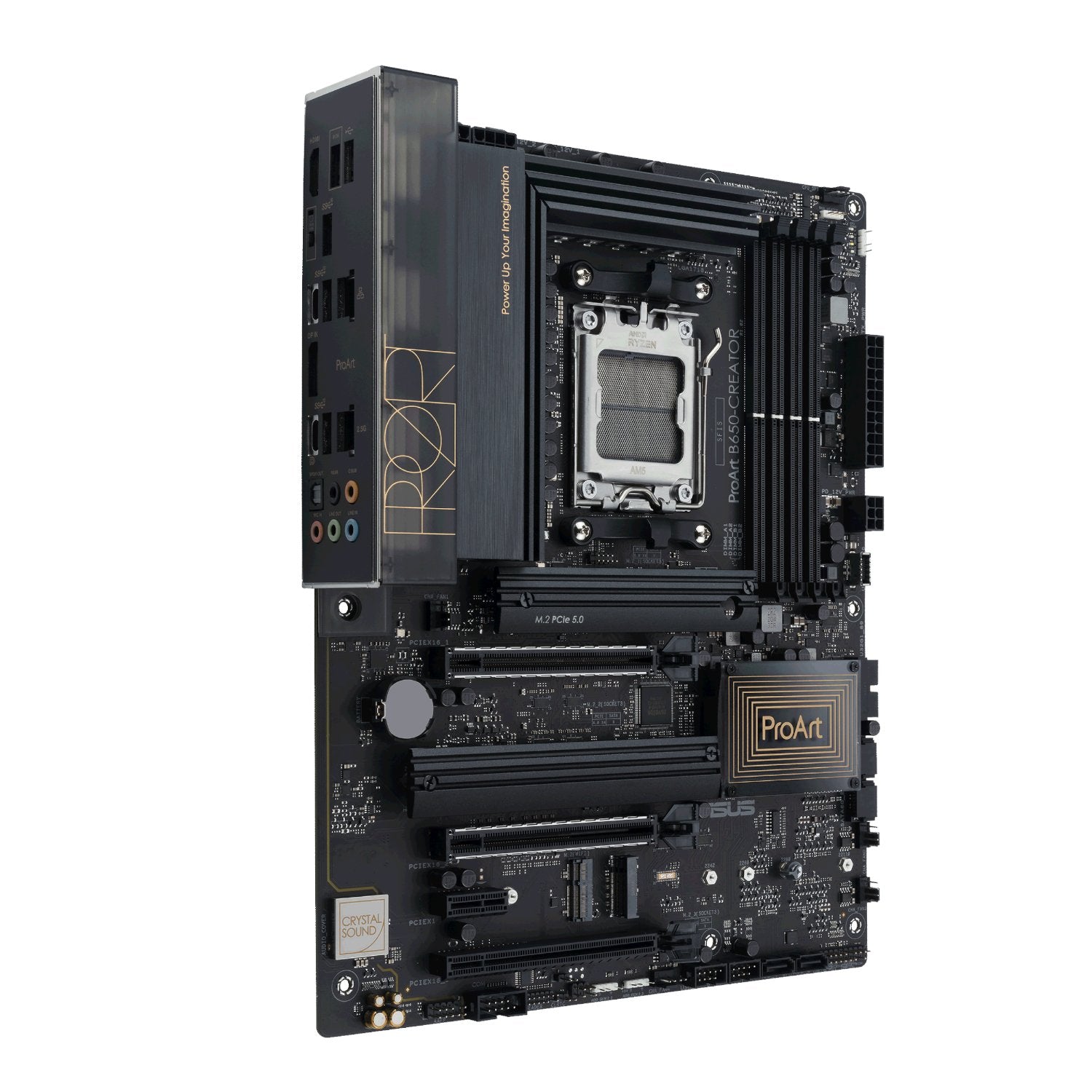 ASUS Content Creator Workstation PC MICHELANGELO 4.4Ghz AMD Ryzen 9 9900X AM5 (32GB RAM, 1TB SSD, Asus GeForce RTX 5070) - New - Mac Shack