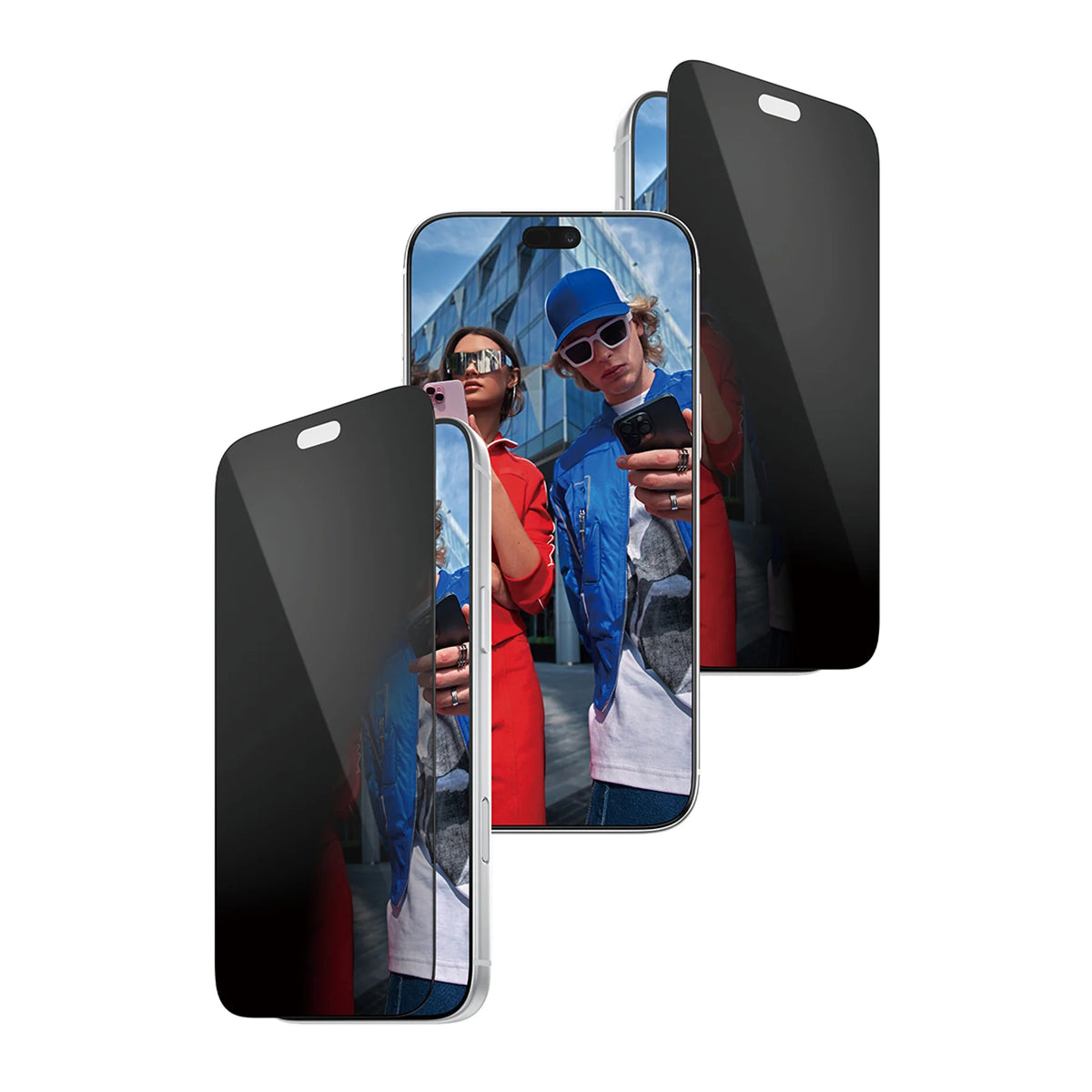 PanzerGlass 2-Way Privacy Screen Protector iPhone 18 Pro Max Ultra-Wide Fit w. EasyAligner, view 4