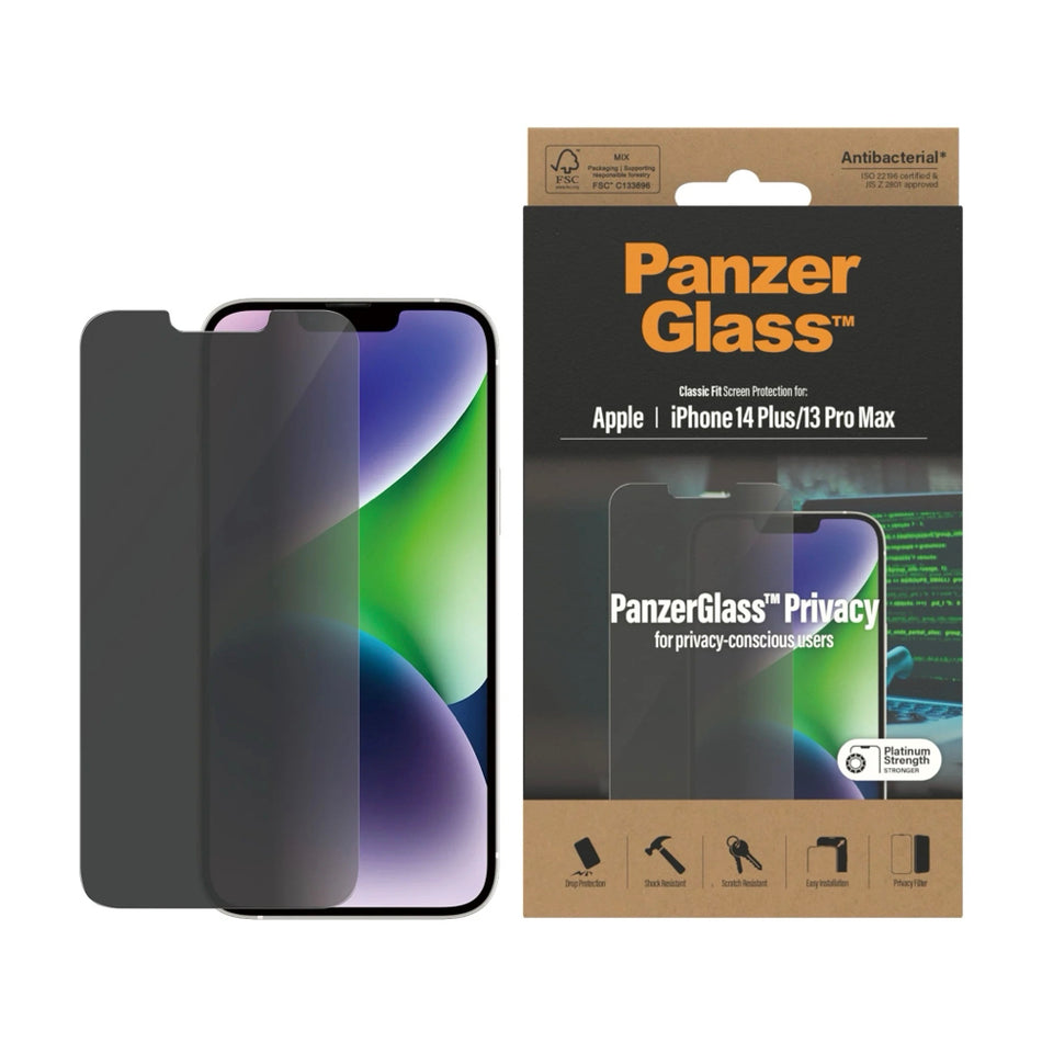 PanzerGlass® Privacy Screen Protector Apple iPhone 14 Plus / 13 Pro Max