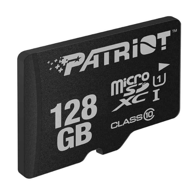 Patriot LX Class 10 128GB Micro SDHC Flash Memory Card - New - Mac Shack
