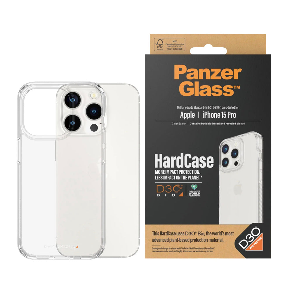 PanzerGlass™ HardCase for iPhone 15 Pro - Mac Shack