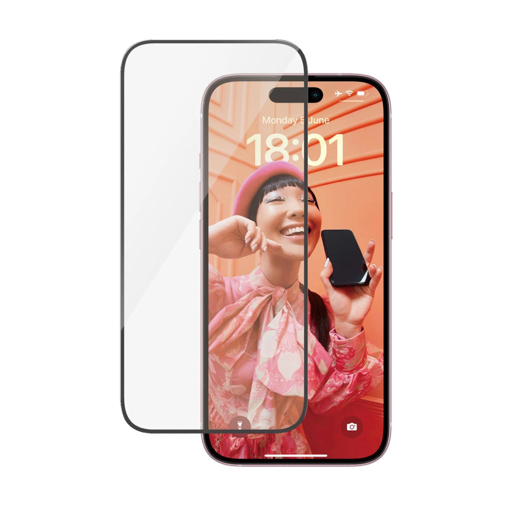 PanzerGlass™ Ultra-Wide Screen Protector for iPhone 15 Pro - Mac Shack