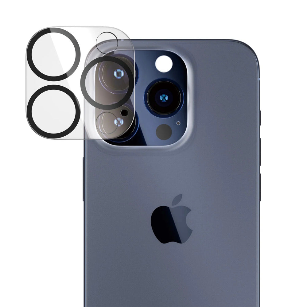 PanzerGlass™ Picture Perfect Camera Lens Protector Apple iPhone 15 Pro/15 Pro Max - Black - Mac Shack
