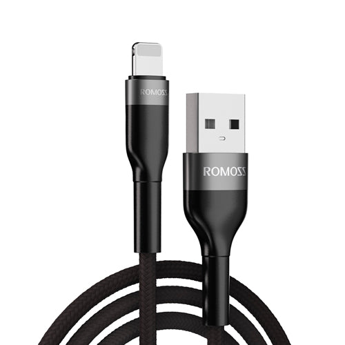 Romoss USB to Lightning 1m Cable Black - Mac Shack