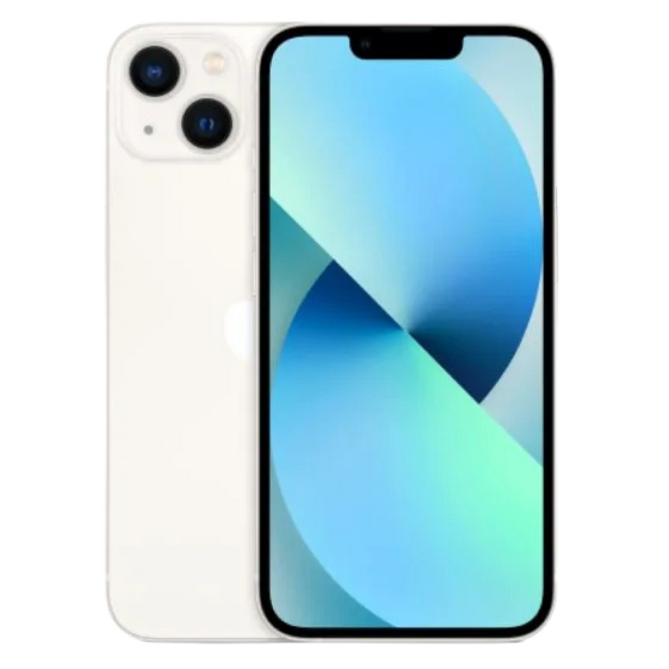 Apple iPhone 13 (256GB, Starlight) - Pre Owned / 12 Month Limited Warranty - Mac Shack