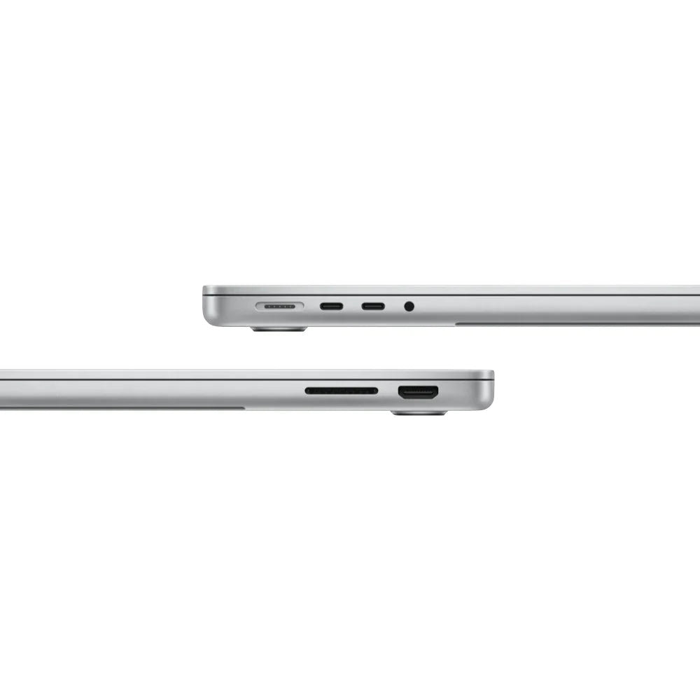 2023 Apple MacBook Pro 14-Inch M3 8-Core CPU, 10-Core GPU (8GB Unified RAM, 512GB SSD, Silver) - New / 1 Year Apple Warranty - Mac Shack