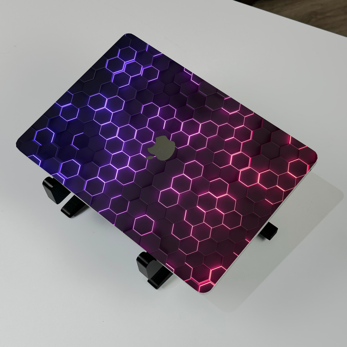 Neon Matrix MacBook Skin