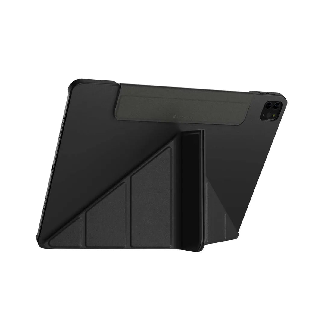 SwitchEasy Origami Folding Folio Case for iPad Pro 12.9-inch (2018-2022) - Leather Black - Mac Shack