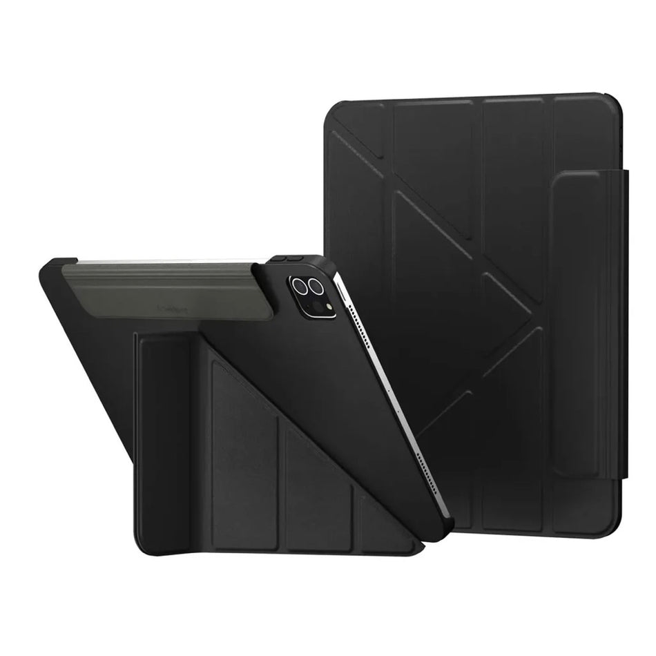 SwitchEasy Origami Folding Folio Case for iPad Pro 11" (2018-2022) & iPad Air 10.9" (2020-2022) - Leather Black - New