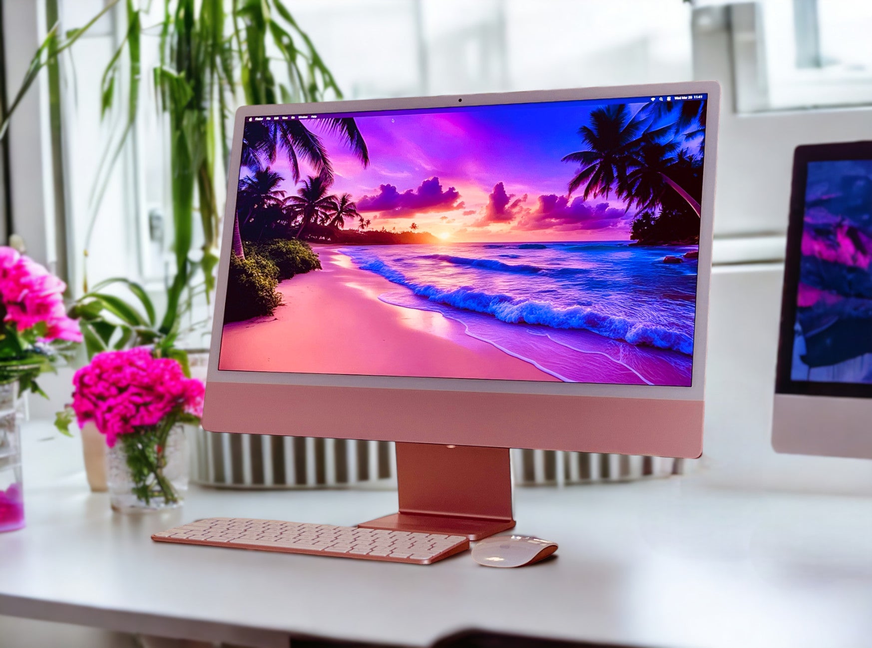 iMac 24-inch M1 8GB/512GB Pink (Pre-Owned) | Mac Shack SA