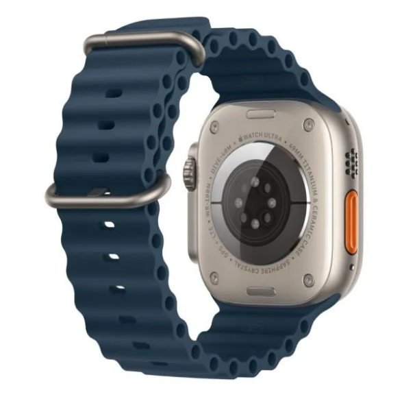 Apple Watch Ultra 2 (49mm, Titanium with Blue Ocean Band, GPS & Cellular) - New / 1 Year Apple Warranty - Mac Shack