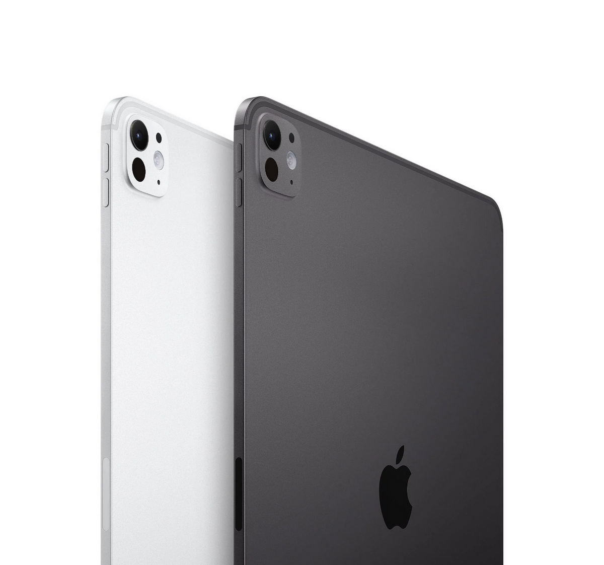 iPad Pro 13-inch M5 (2025) Space Black - side and back view - Mac Shack