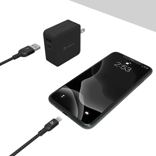 Peak III 300B USB-A to Lightning Cable 3m Black - Mac Shack