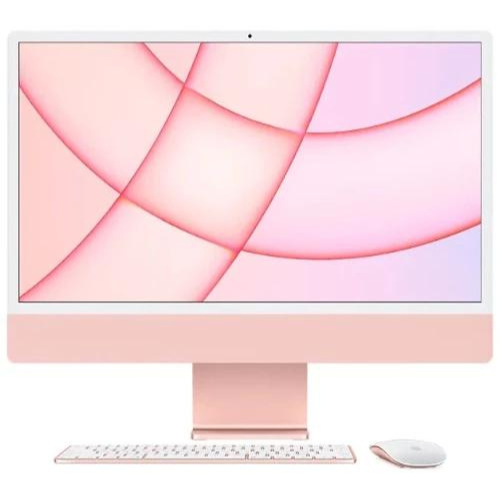 2021 Apple iMac 24-inch M1 8-Core CPU, 8-Core GPU (4.5K Retina, 8GB Unified RAM, 512GB, Pink) - Pre Owned / 3 Month Warranty - Mac Shack