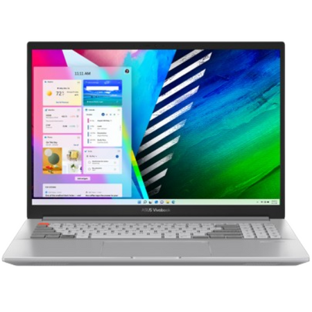 ASUS Vivobook Pro X16 16-inch 3.3GHz Quad-Core i7-11370H  (16GB RAM, 512GB SSD, NVIDIA GeForce RTX 3050, Cool Silver) - Pre Owned / 3 Month Warranty - Mac Shack