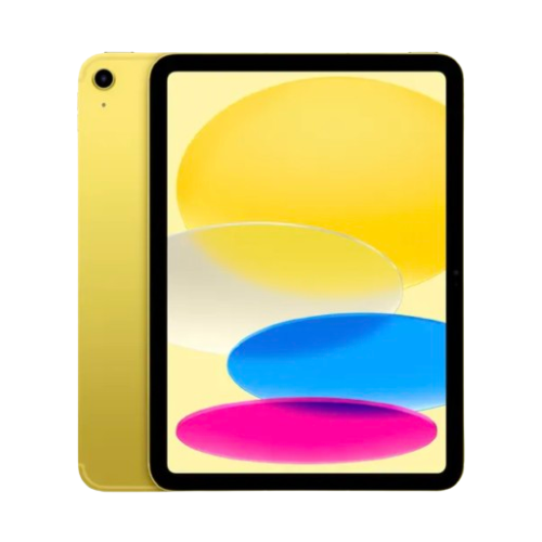 2022 10.9-inch Apple iPad 10th Gen (64GB, Wifi & Cellular, Yellow) - New / 1 Year Apple Warranty - Mac Shack