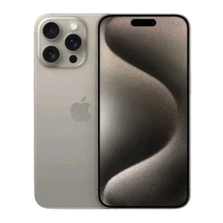 Apple iPhone 15 Pro Max (256GB, Natural Titanium) - New / 1 Year Apple Warranty - Mac Shack