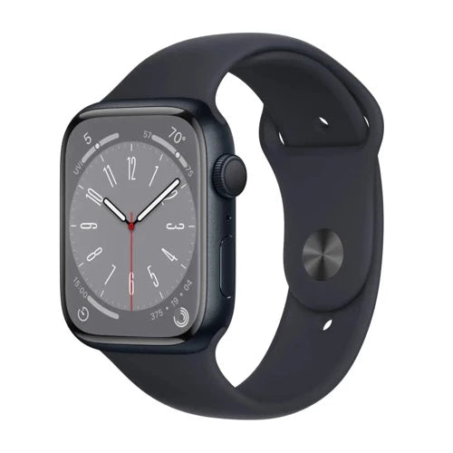 Apple Watch Series 8 (45mm, Midnight Aluminium Case with Midnight Sport Band, GPS) - Pre Owned / 3 Month Warranty - Mac Shack