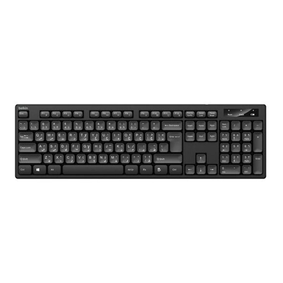 Belkin Connect Wireless Keyboard and Mouse Combo - Black