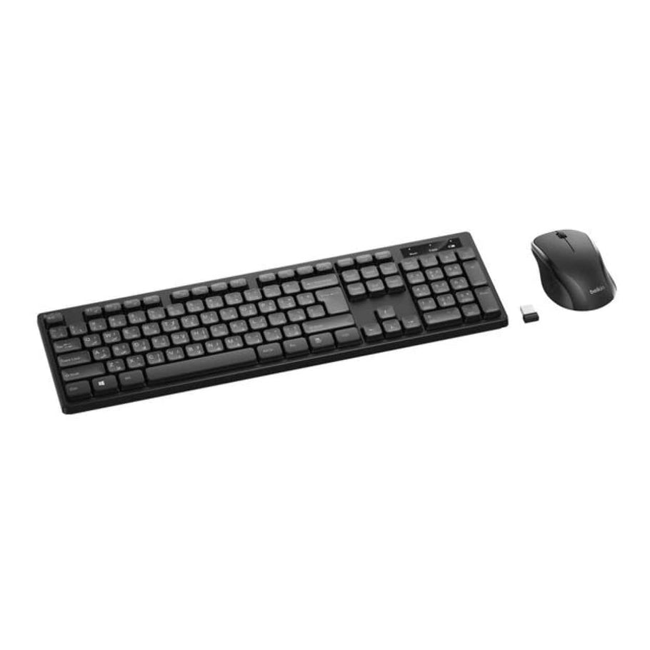 Belkin Connect Wireless Keyboard and Mouse Combo - Black