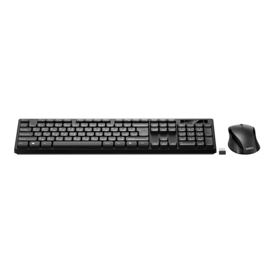 Belkin Connect Wireless Keyboard and Mouse Combo - Black
