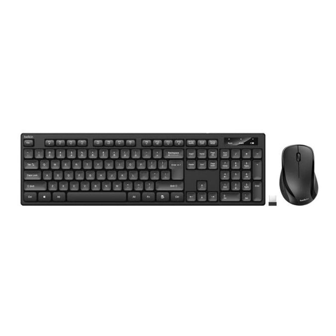Belkin Connect Wireless Keyboard and Mouse Combo - Black