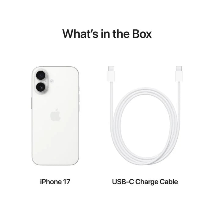 iPhone 17 256GB White (2025) - Mac Shack