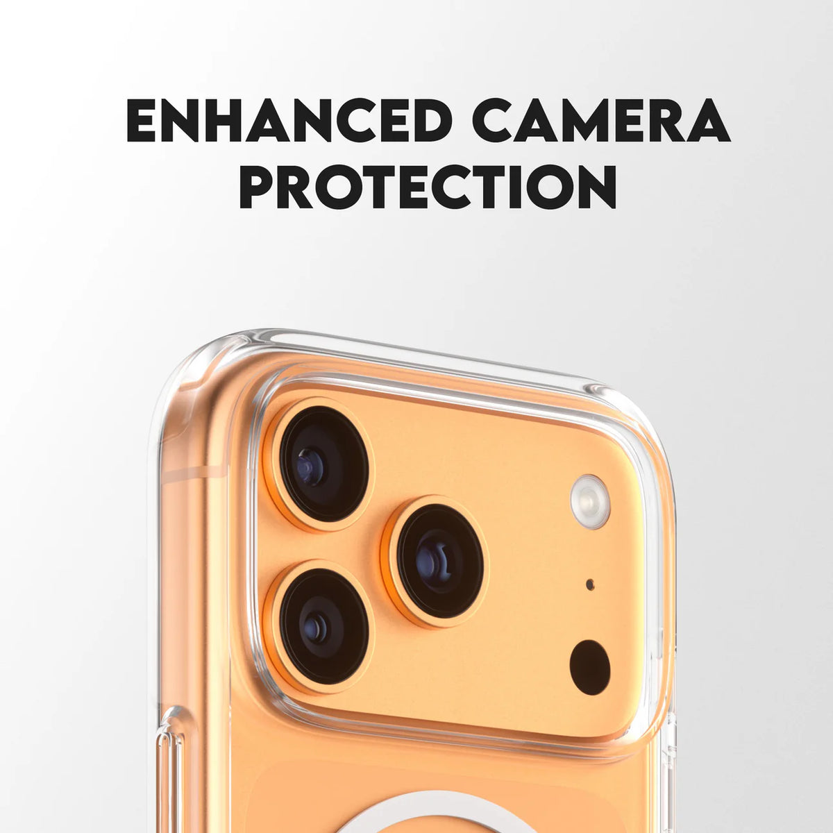 CARE by PanzerGlass Flagship Case Transparent Urban Explorer w. White MagSafe iPhone 17 Pro, view 7