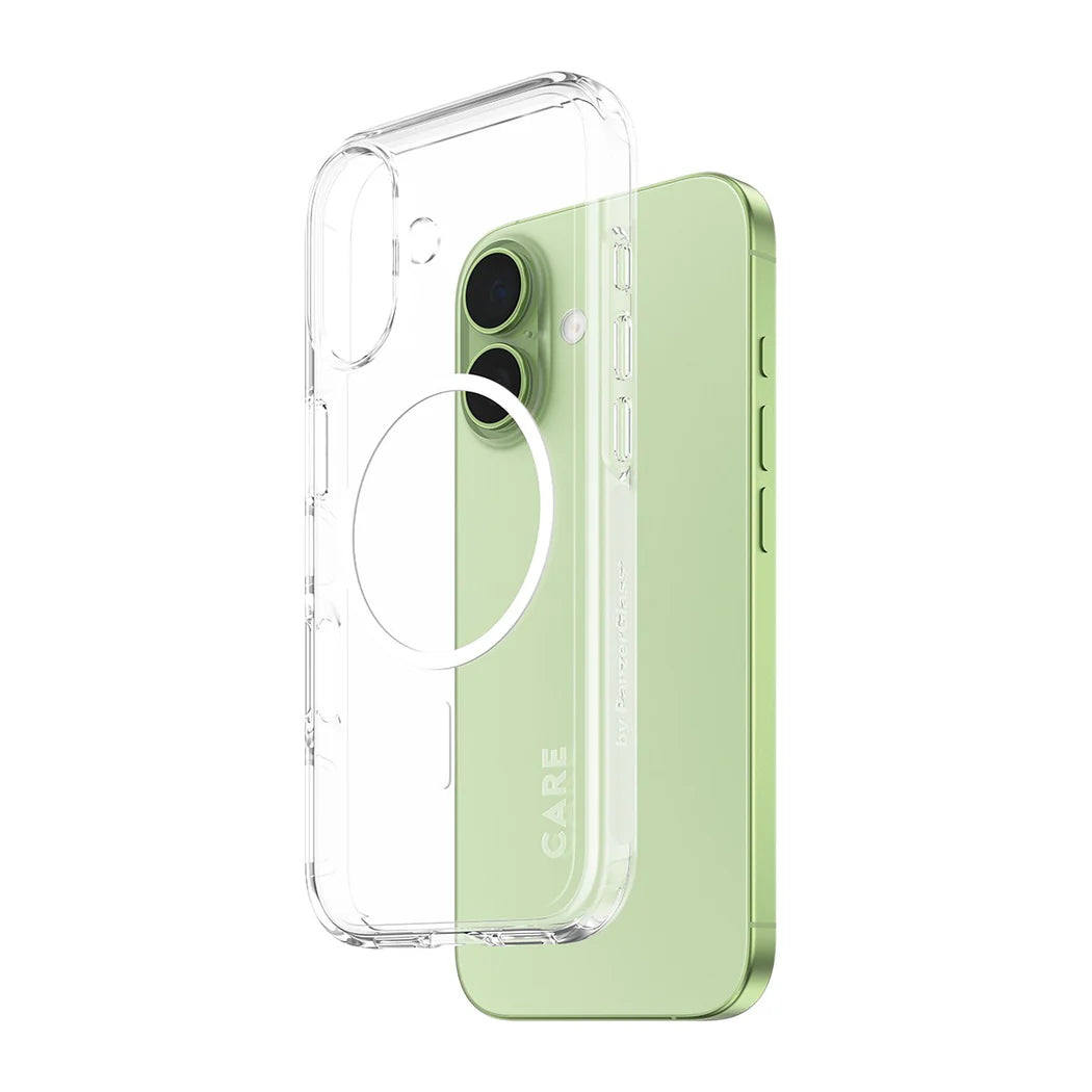 CARE by PanzerGlass Flagship Case Transparent Urban Explorer w. White MagSafe iPhone 17, view 5