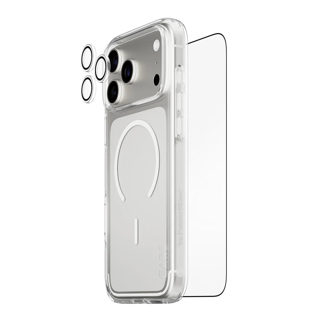 CARE by PanzerGlass® 3-in-1 Flagship Explorer Bundle for iPhone 17 Pro Max